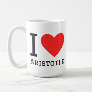 Taza De Café Amo a Aristóteles 
