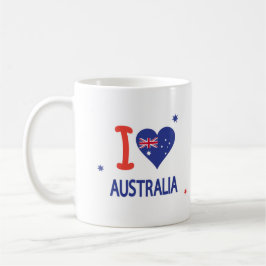 Taza De Café "AMO A AUSTRALIA" Día de Australia 26 de enero