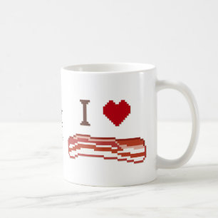 Taza De Café Amo a Bacon