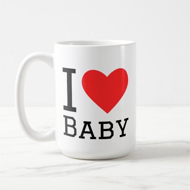 Taza De Café Amo a bebé (Izquierda)