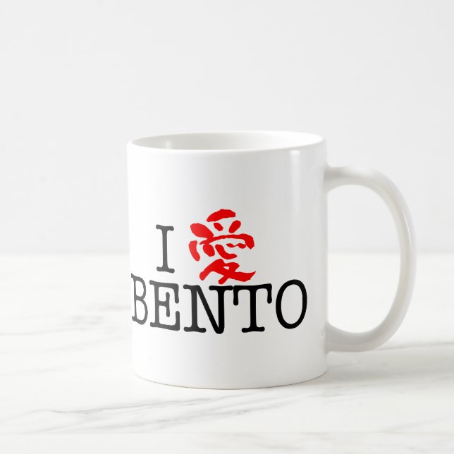 Taza De Café Amo a Bento (Derecha)