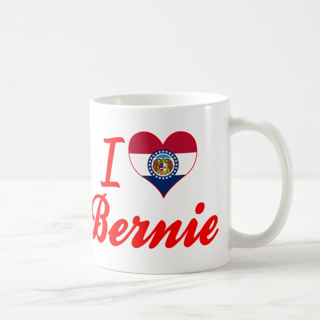 Taza De Café Amo a Bernie, Missouri (Derecha)