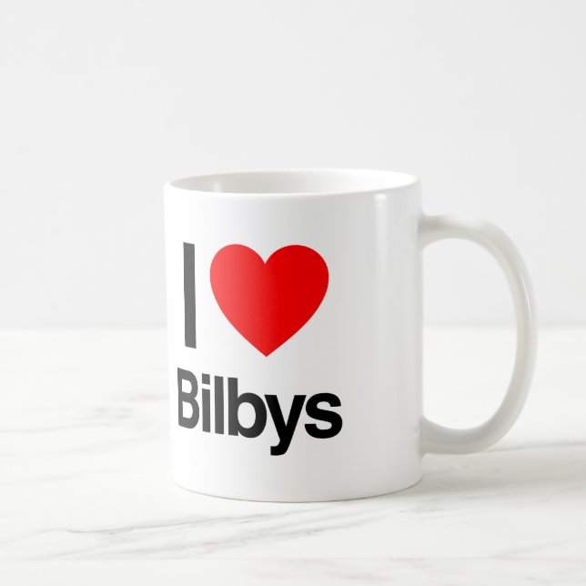 Taza De Café amo a bilbys (Derecha)