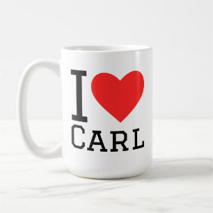 Taza De Café Amo a Carl