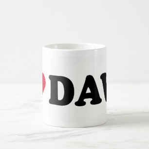 TAZA DE CAFÉ AMO A DAVE