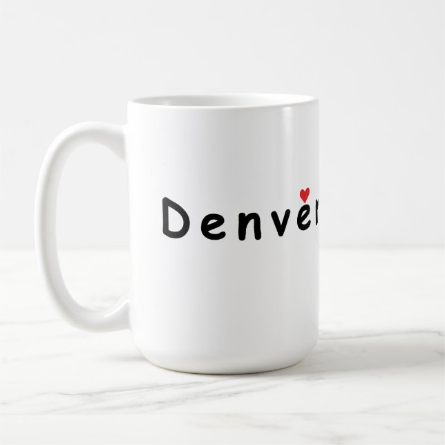 Taza De Café Amo a Denver (Izquierda)