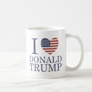 Taza De Café Amo a Donald Trump