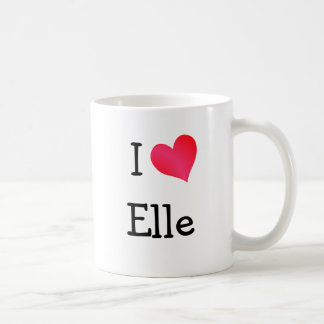 Taza De Café Amo a Elle