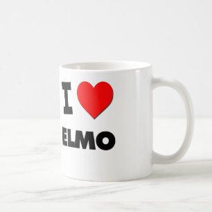 Taza De Café Amo a Elmo