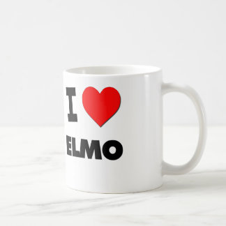 Taza De Café Amo a Elmo