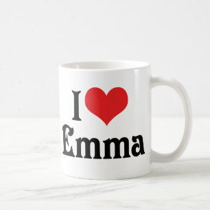 Taza De Café Amo a Emma