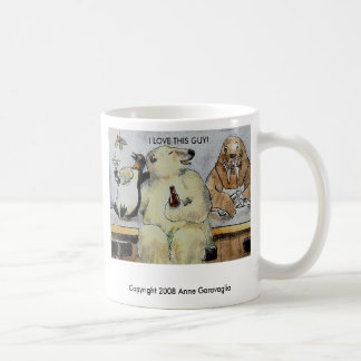 Taza De Café Amo a este individuo, Copyright Anne 2008