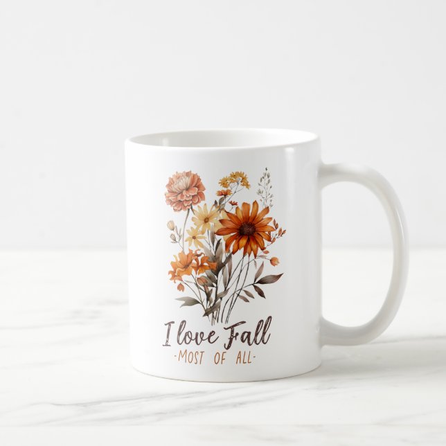 Taza De Café Amo A Fall La Mayoría De Las (Derecha)