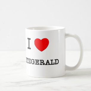 Taza De Café Amo a Fitzgerald