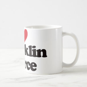 Taza De Café Amo a Franklin Pierce