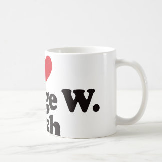 Taza De Café Amo a George W Bush