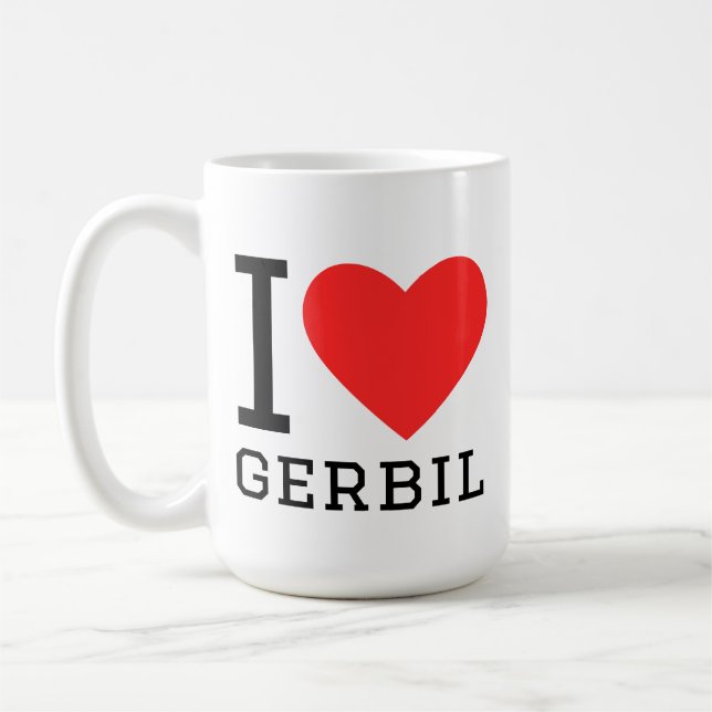 Taza De Café Amo a Gerber (Izquierda)