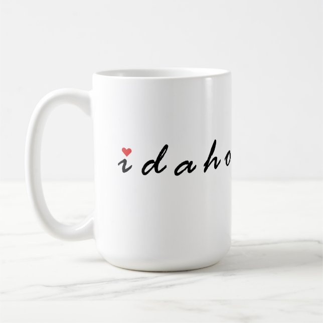 Taza De Café Amo a Idaho (Izquierda)