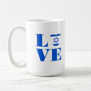 Taza De Café Amo a Israel