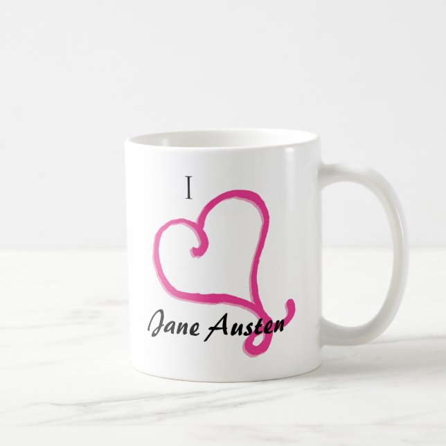 Taza De Café Amo a Jane Austen (Derecha)