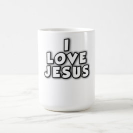 Taza De Café Amo a Jesús