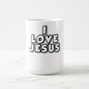 Taza De Café Amo a Jesús