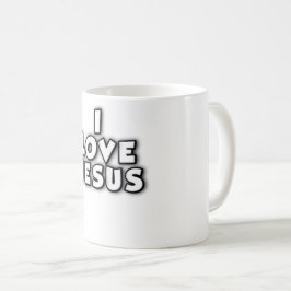 Taza De Café Amo a Jesús