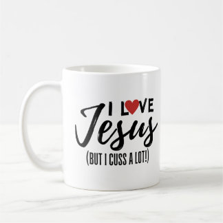 Taza De Café Amo A Jesús (¡Pero Me Encojo Mucho!)