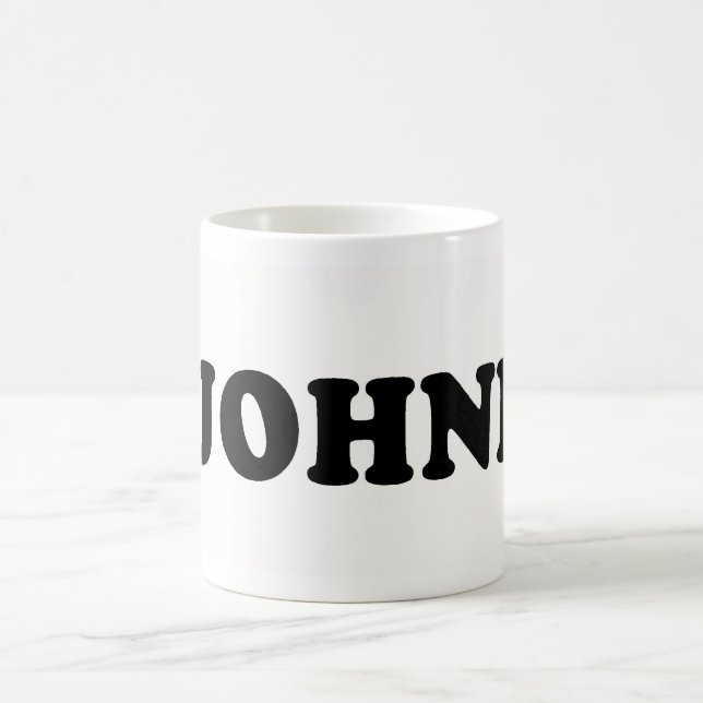 TAZA DE CAFÉ AMO A JOHNNY (Centro)