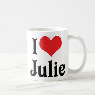 Taza De Café Amo a Julie
