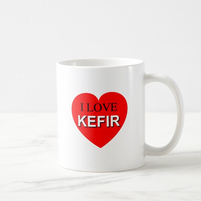 Taza De Café Amo a Kefir (Derecha)