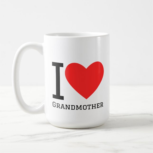 Taza De Café Amo a la abuela (Izquierda)