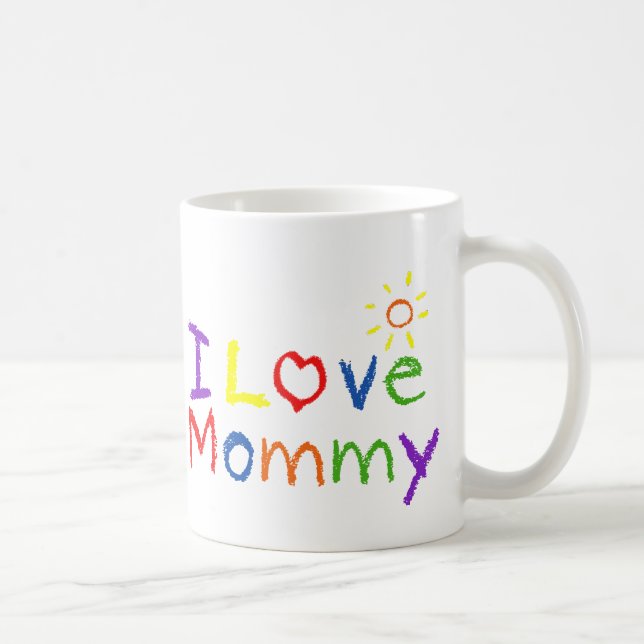 Taza De Café Amo a la mamá (Derecha)