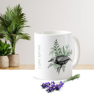 Taza De Café Amo a la Naturaleza Café Mug