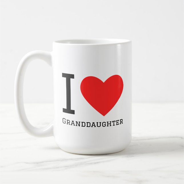 Taza De Café Amo a la nieta (Izquierda)