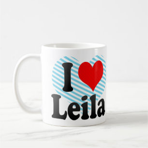 Taza De Café Amo a Leila