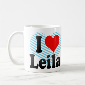 Taza De Café Amo a Leila