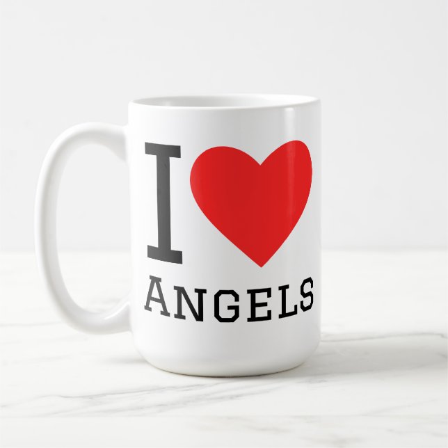 Taza De Café Amo a los ángeles (Izquierda)