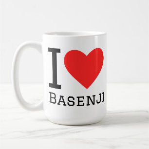 Taza De Café Amo a los basenji