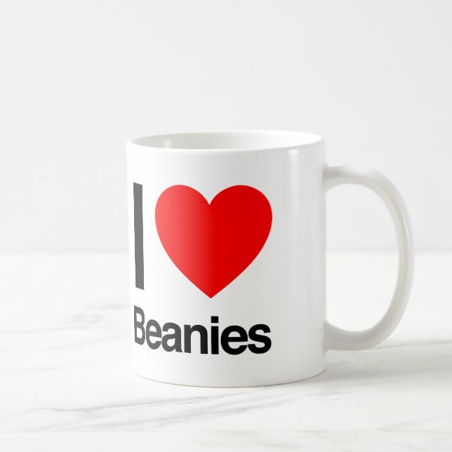 Taza De Café amo a los beaníes (Derecha)
