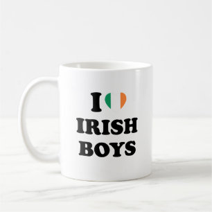 Taza De Café Amo a los chicos irlandeses