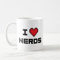 Taza de café Amo a los Frikis