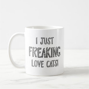 Taza De Café Amo a los Gatos