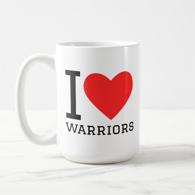 Taza De Café Amo a los guerreros (Izquierda)