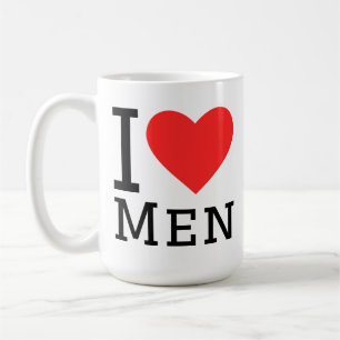 Taza De Café Amo a los hombres