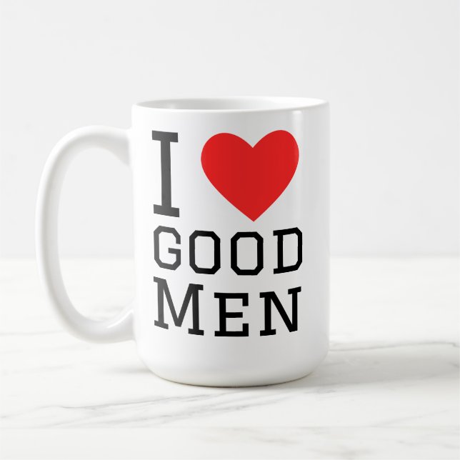 Taza De Café Amo a los hombres buenos (Izquierda)