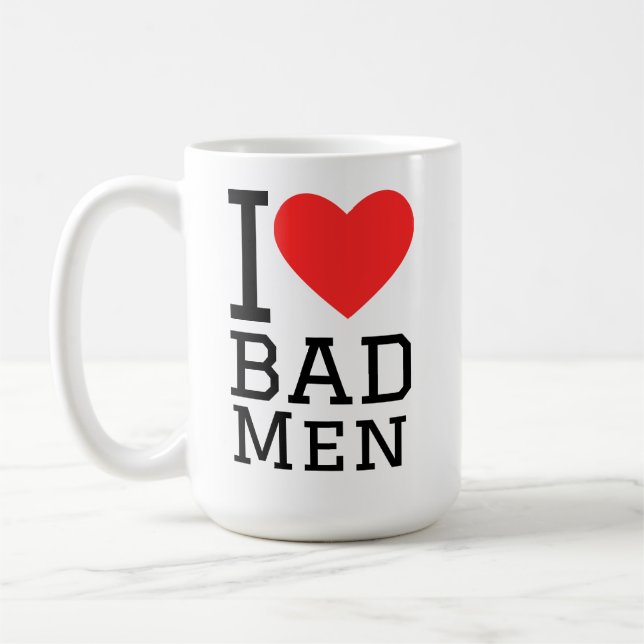 Taza De Café Amo a los hombres malos (Izquierda)