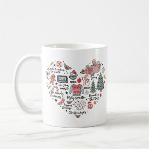Taza De Café Amo a los Navidades: festivo
