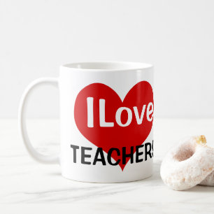 Taza De Café Amo a los profesores