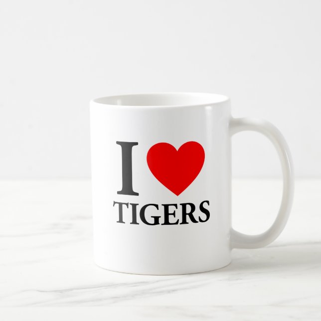 Taza De Café Amo a los Tigres (Derecha)